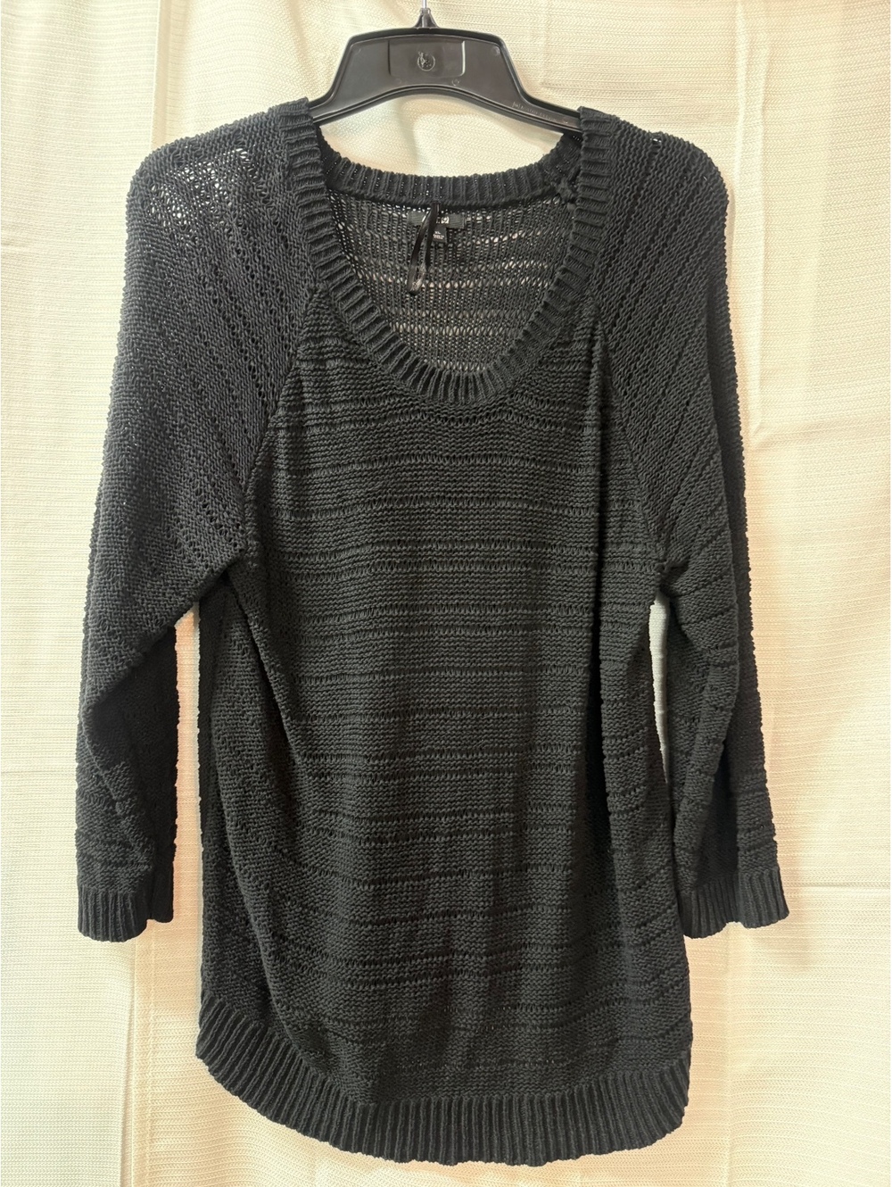APT. 9 Black Knit Pullover Sweater XL